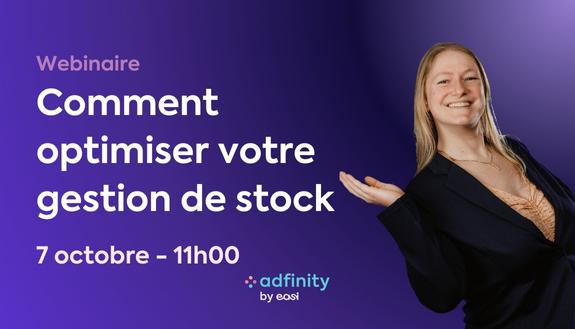 webinaire gestion de stock dans Adfinity