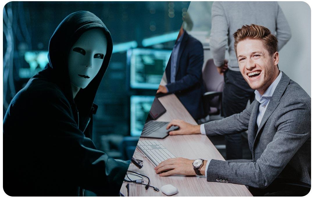 Ethical hackers versus Malicious hackers
