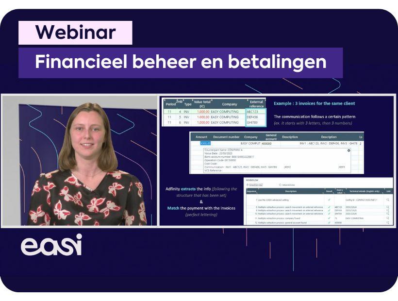 financieel beheer in adfinity