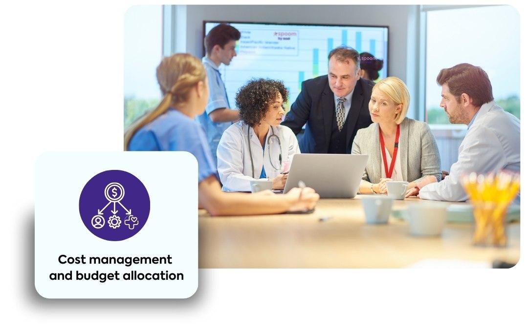 Cost management and budget allocation in healthcare