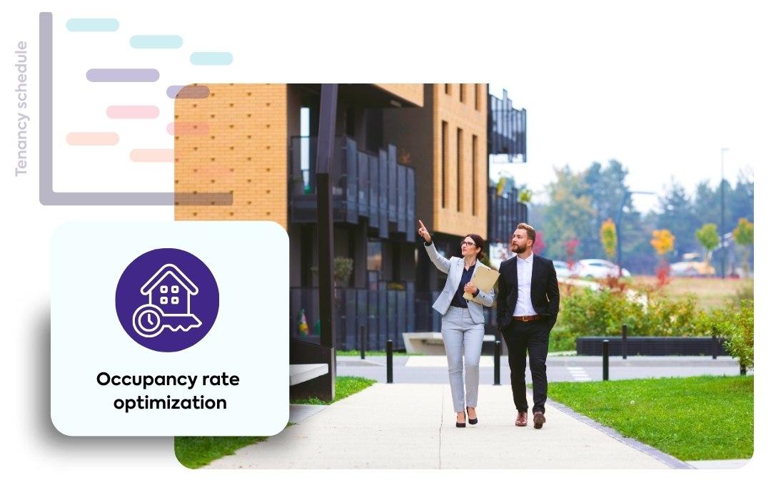 Occupancy rate optimization in real estate