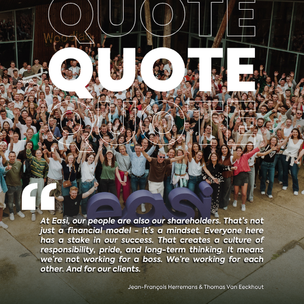 quote Easi shareholders why